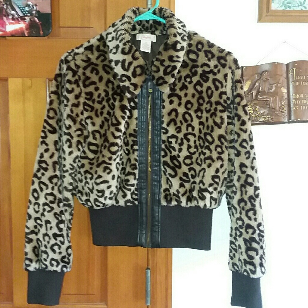 Candies faux fur jacket